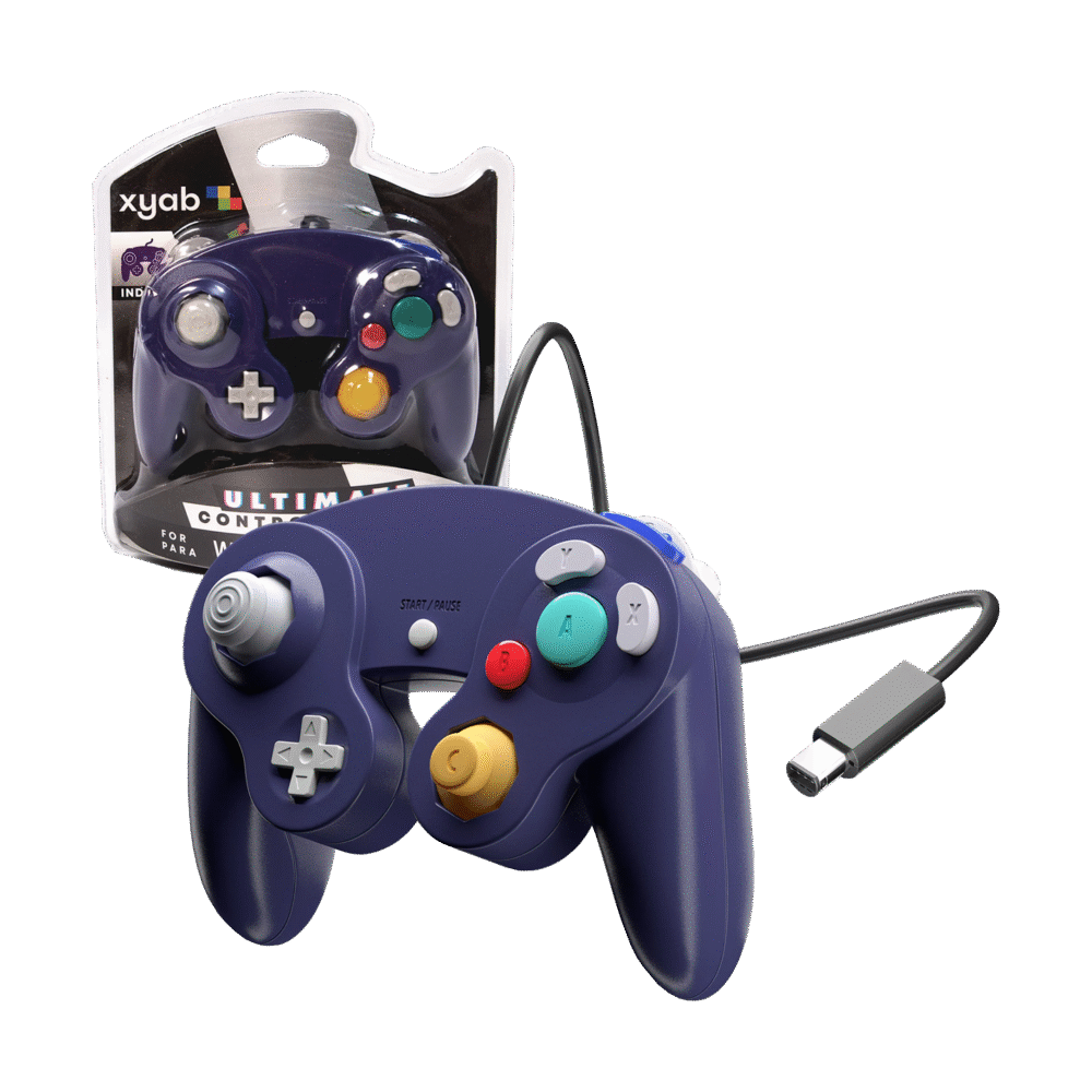 Wired Controller - Indigo - For GameCube® / Wii®