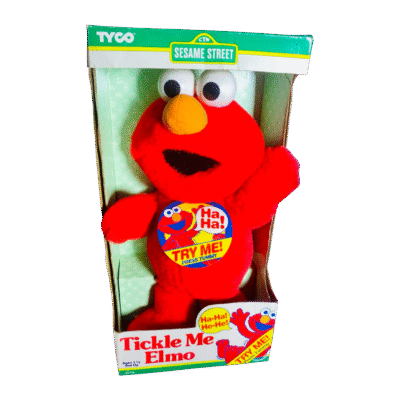 1996 Tickle Me Elmo - Sesame Street