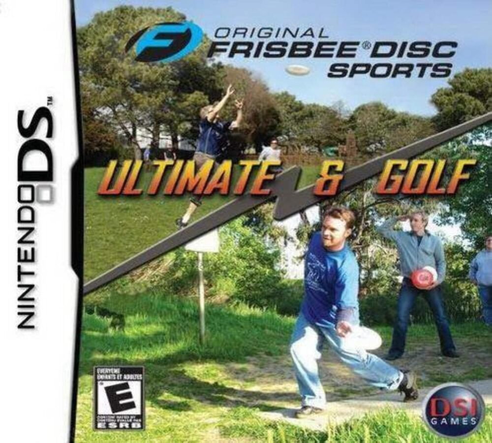 Ultimate Frisbee Disc Golf – Complete in Box – Nintendo DS