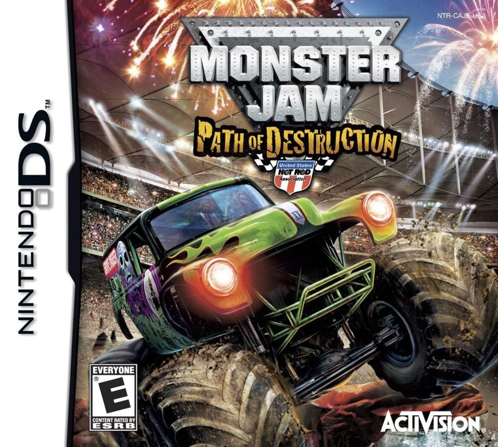 Monster Jam: Path of Destruction – Complete in Box – Nintendo DS