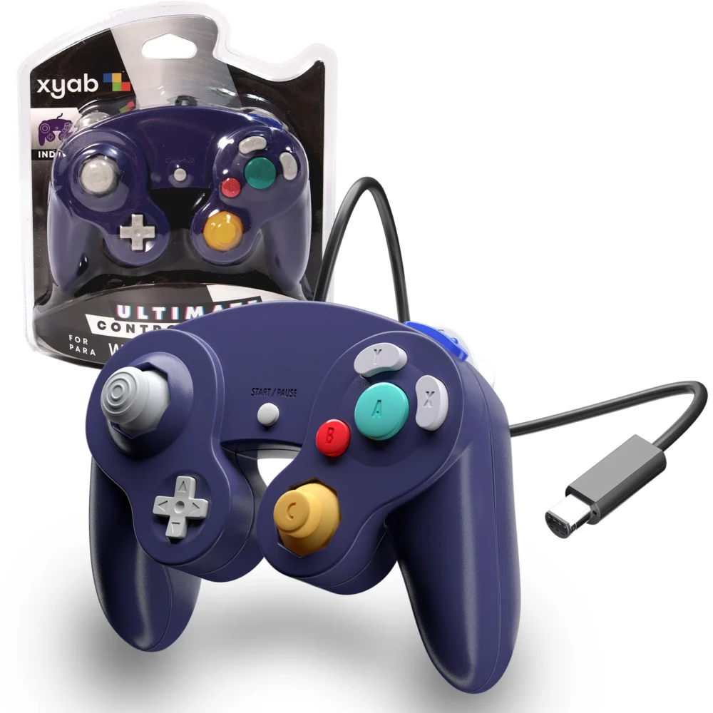 Wired Controller - Indigo - For GameCube® / Wii®