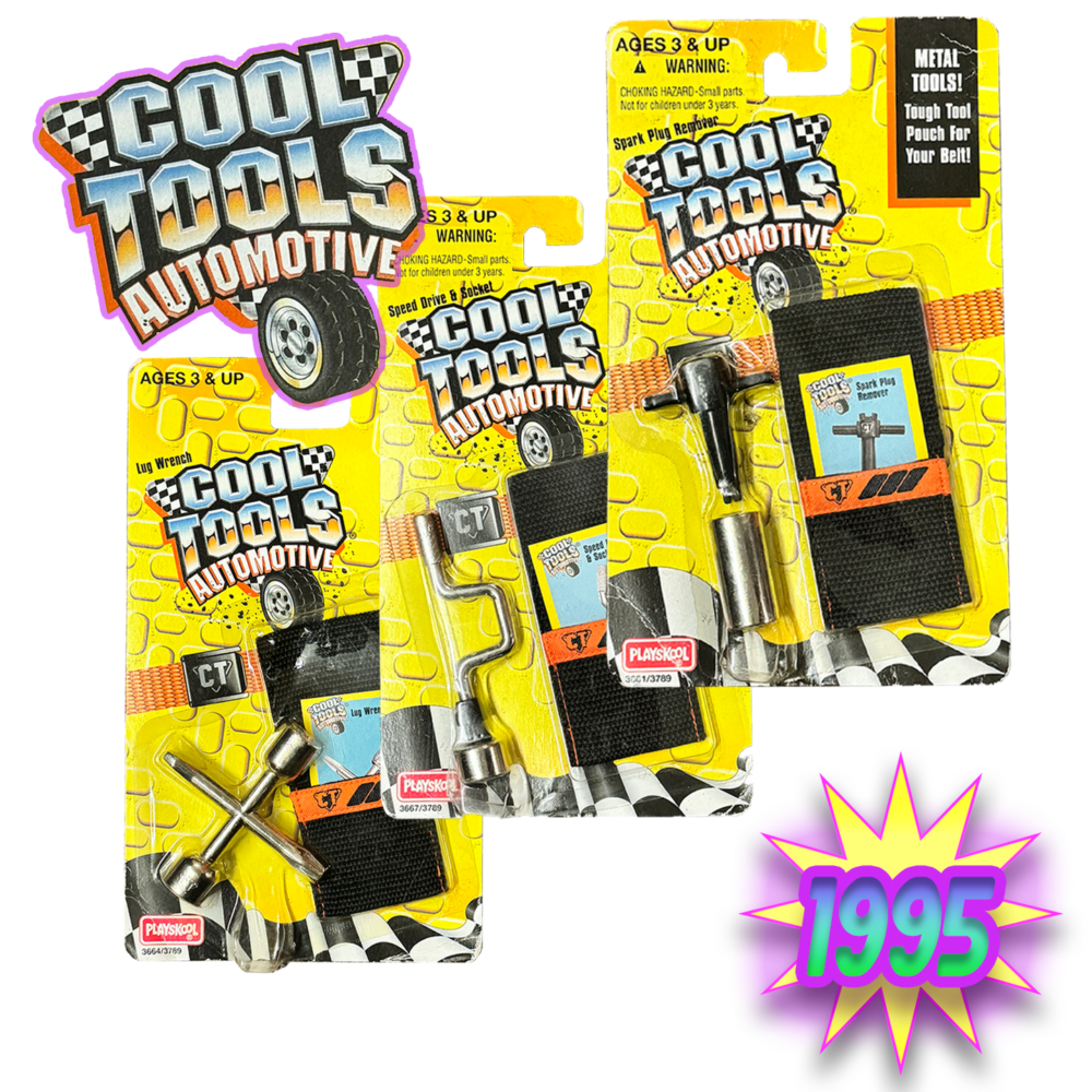 Cool Tools Automotive Assortment – 1995 (PlaySkool)