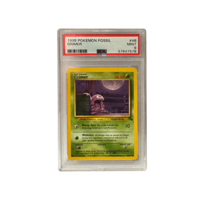 Grimer - PSA Graded MINT 9 - Fossil Set (1999)