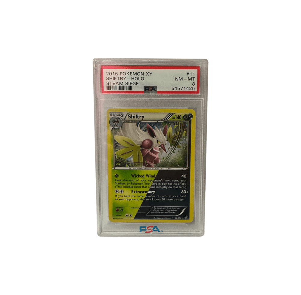 Shiftry - PSA Graded NM-MT 8 - XY Steam Siege (2016)