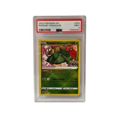 Radiant Venusaur - PSA Graded Mint 9 - Pokémon GO #004