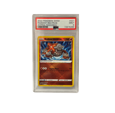 Radiant Heatran - PSA Graded Mint 9 - Astral Radiance #027