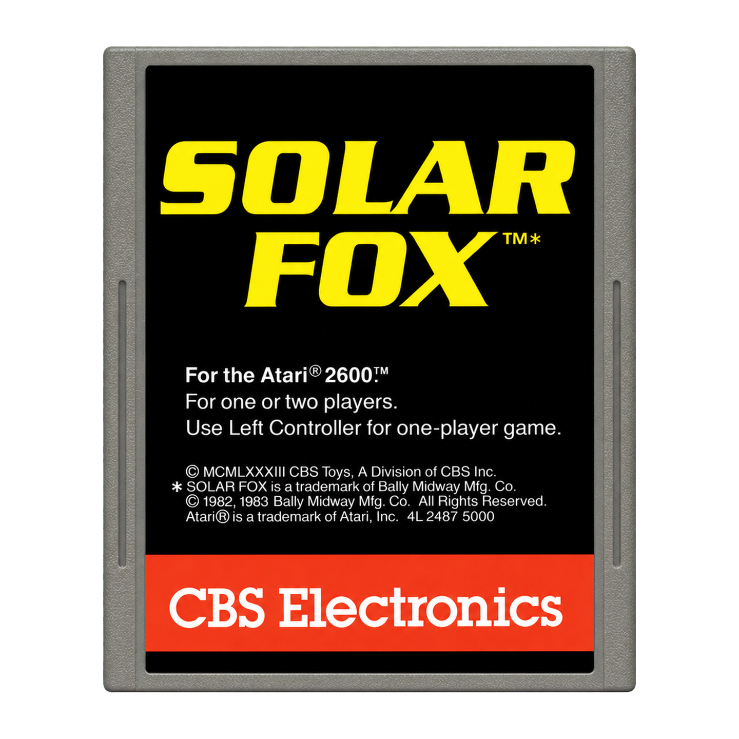 Solar Fox Atari 2600
