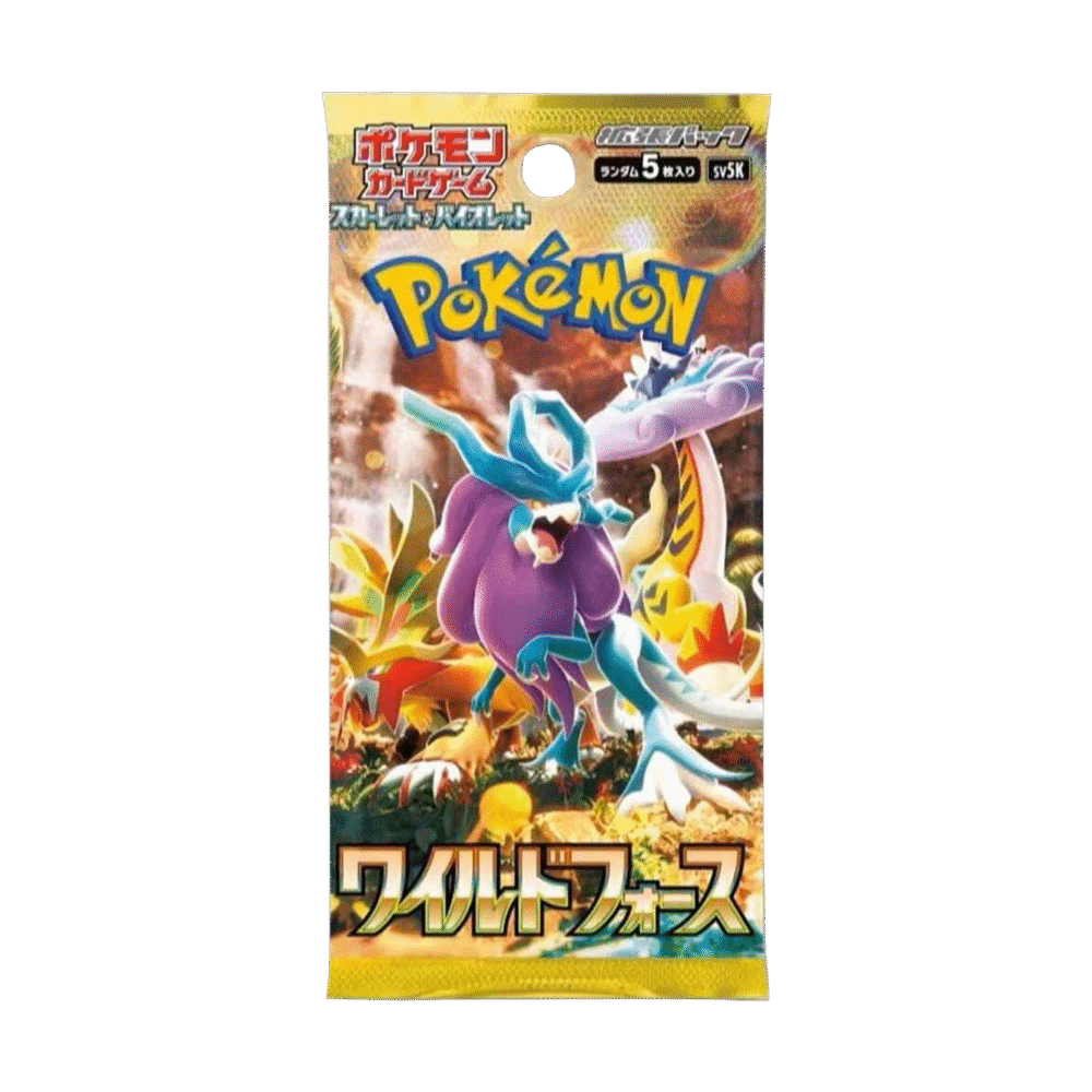 Pokémon TCG: Wild Force – Japanese Booster Pack (SV5K)