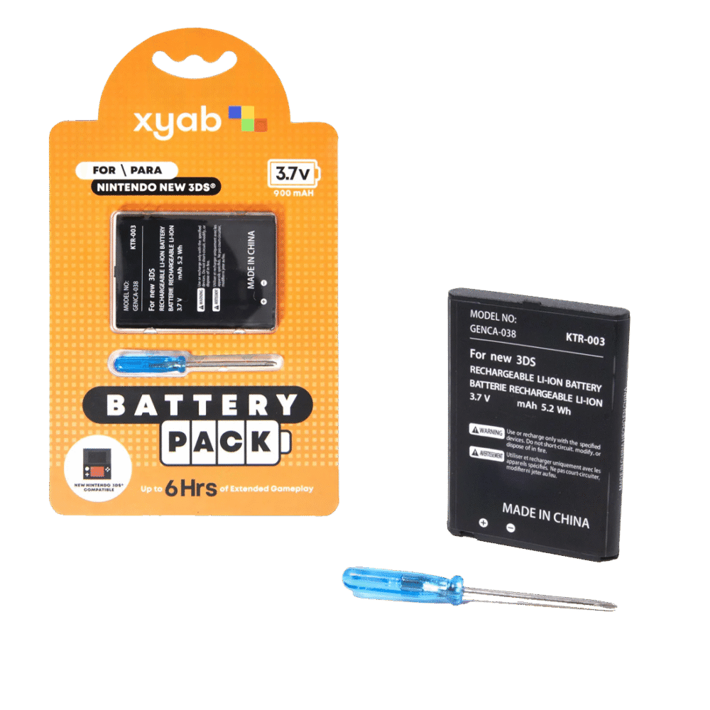 XYAB Rechargeable Battery Pack for New 3DS®