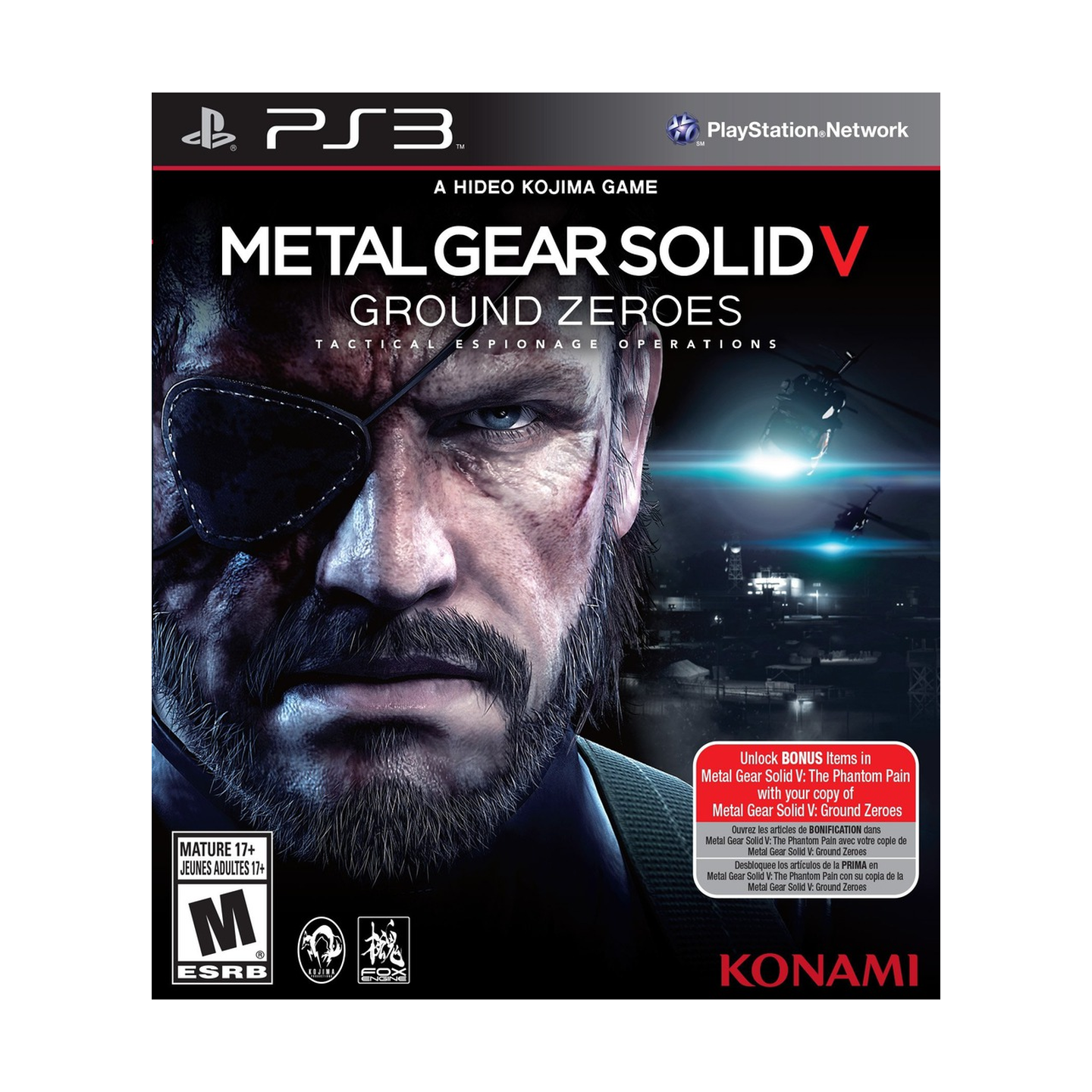 Metal Gear Solid V: Ground Zeroes Playstation 3
