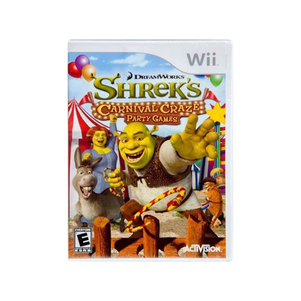 Shrek's Carnival Craze Party Games – Wii