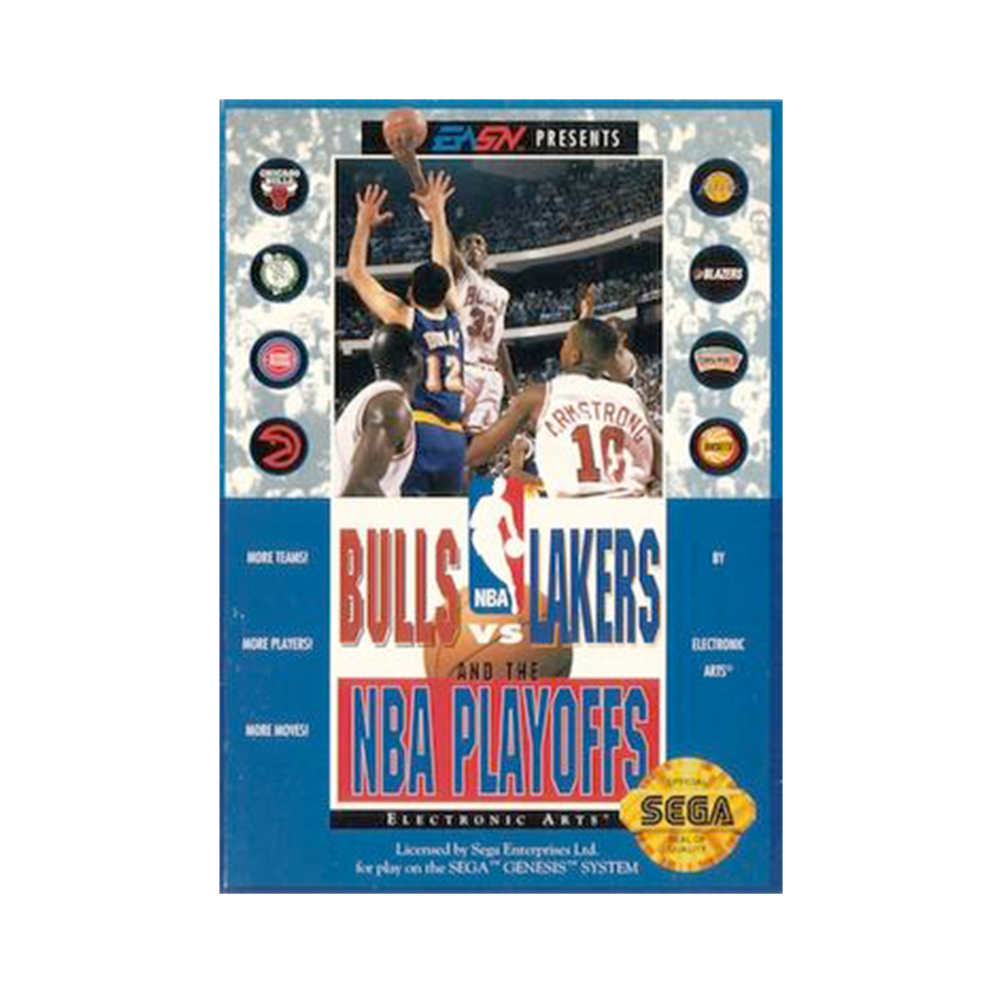 Bulls vs Lakers and the NBA Playoffs – Sega Genesis
