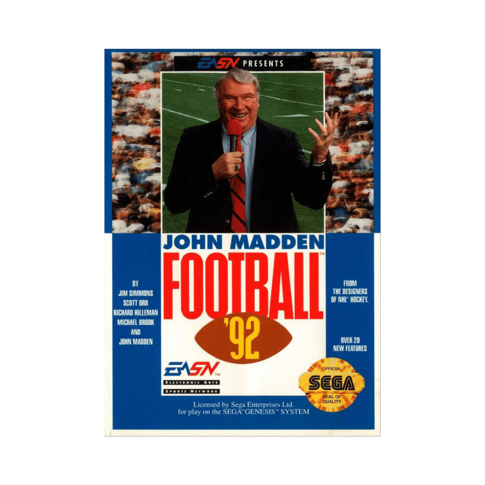 John Madden Football '92 – Sega Genesis