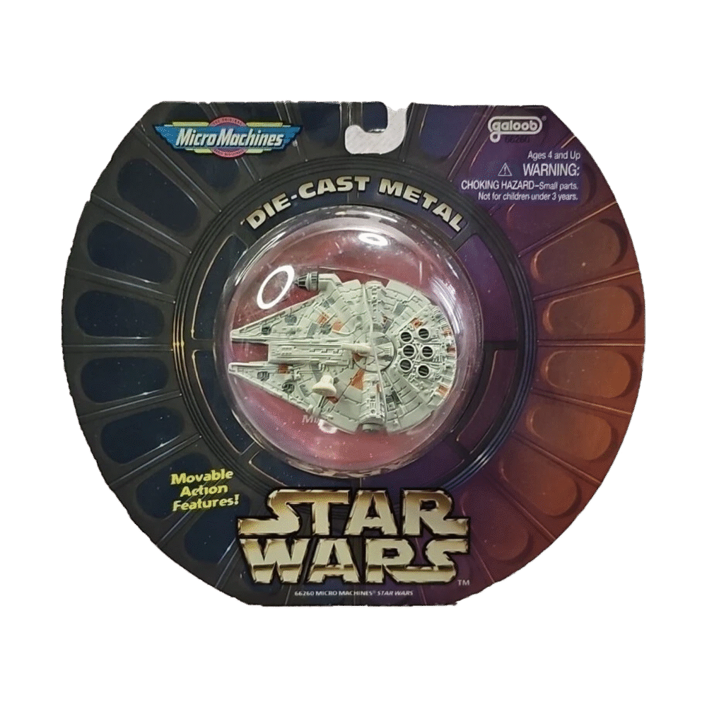 Star Wars Micro Machines Die-Cast Millennium Falcon - Round First Edition