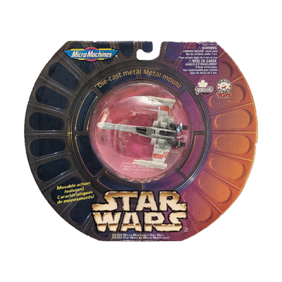 Star Wars Micro Machines Die-Cast X-Wing Starfighter - Round First Edition