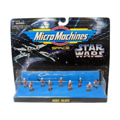Star Wars Micro Machines Rebel Pilots (Galoob #66080)