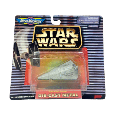 Star Wars Micro Machines Die-Cast Metal Imperial Star Destroyer