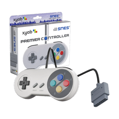 XYAB Premium SNES® 6-Foot Controller Cable – Classic Button Color Edition