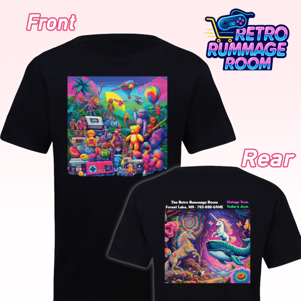 Retro Rummage Room - T-Shirt (Large) - Image 2
