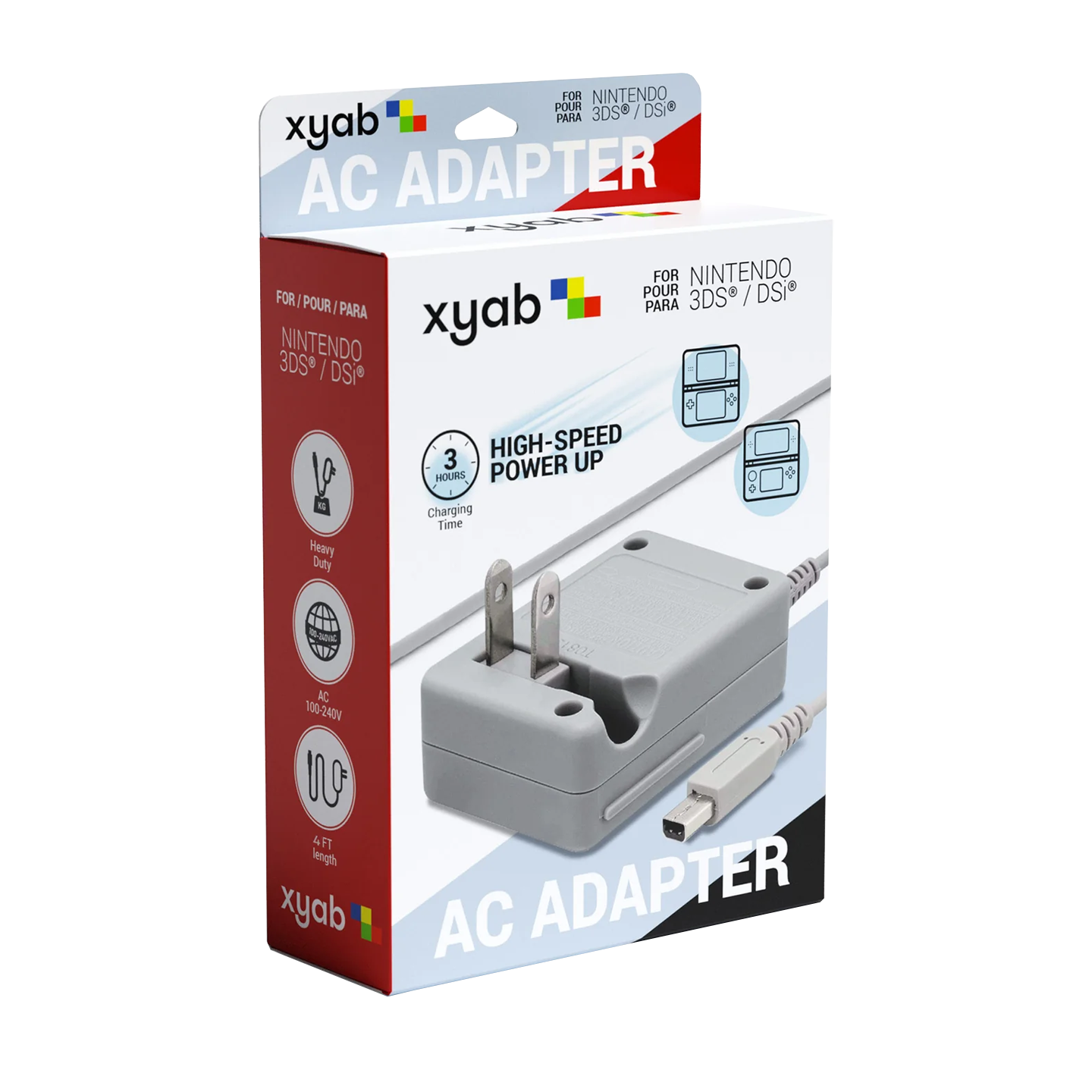 Handheld Charger - DSi® / DSi XL® / 3DS® / 3DS XL® / 2DS® / New 3DS® / New 3DS XL® / 2DS XL®