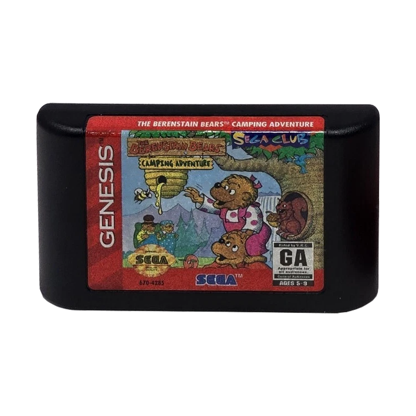 Berenstain Bears Camping Adventure Sega Genesis