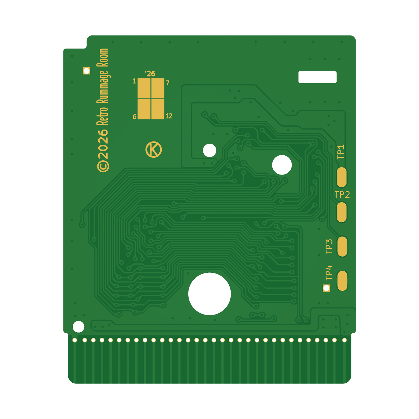 Game Boy DMG-KGDU-10 Replacement Board - Unpopulated - Image 2