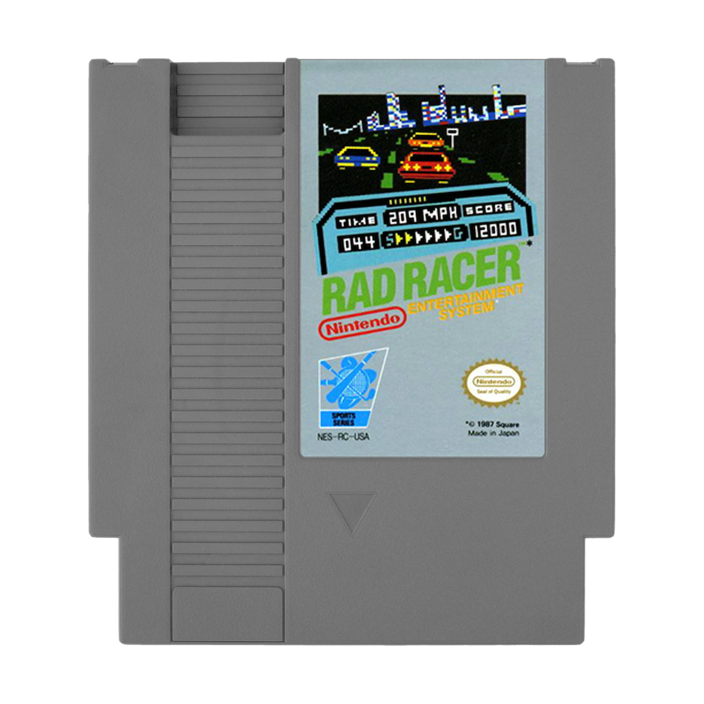 Rad Racer NES