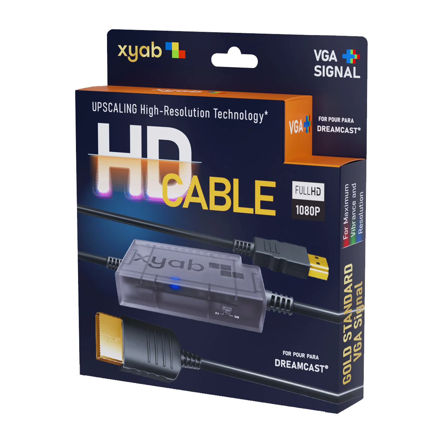 XYAB RGB+ HD Link Cable - Sega Dreamcast