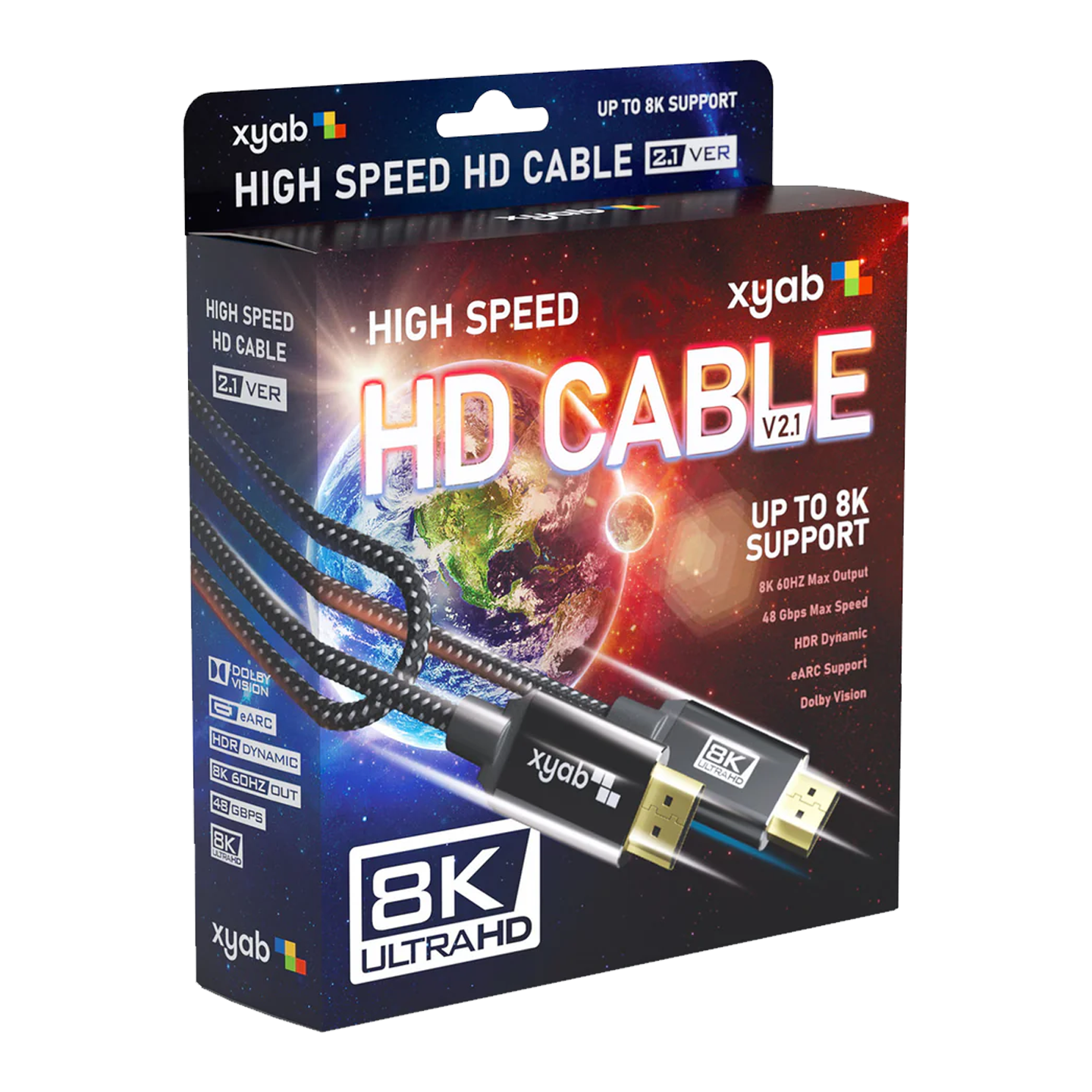 XYAB HD 2.1 Ultra High Speed Cable