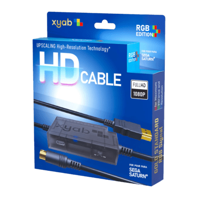 XYAB RGB+ HD Link Cable - Sega Saturn