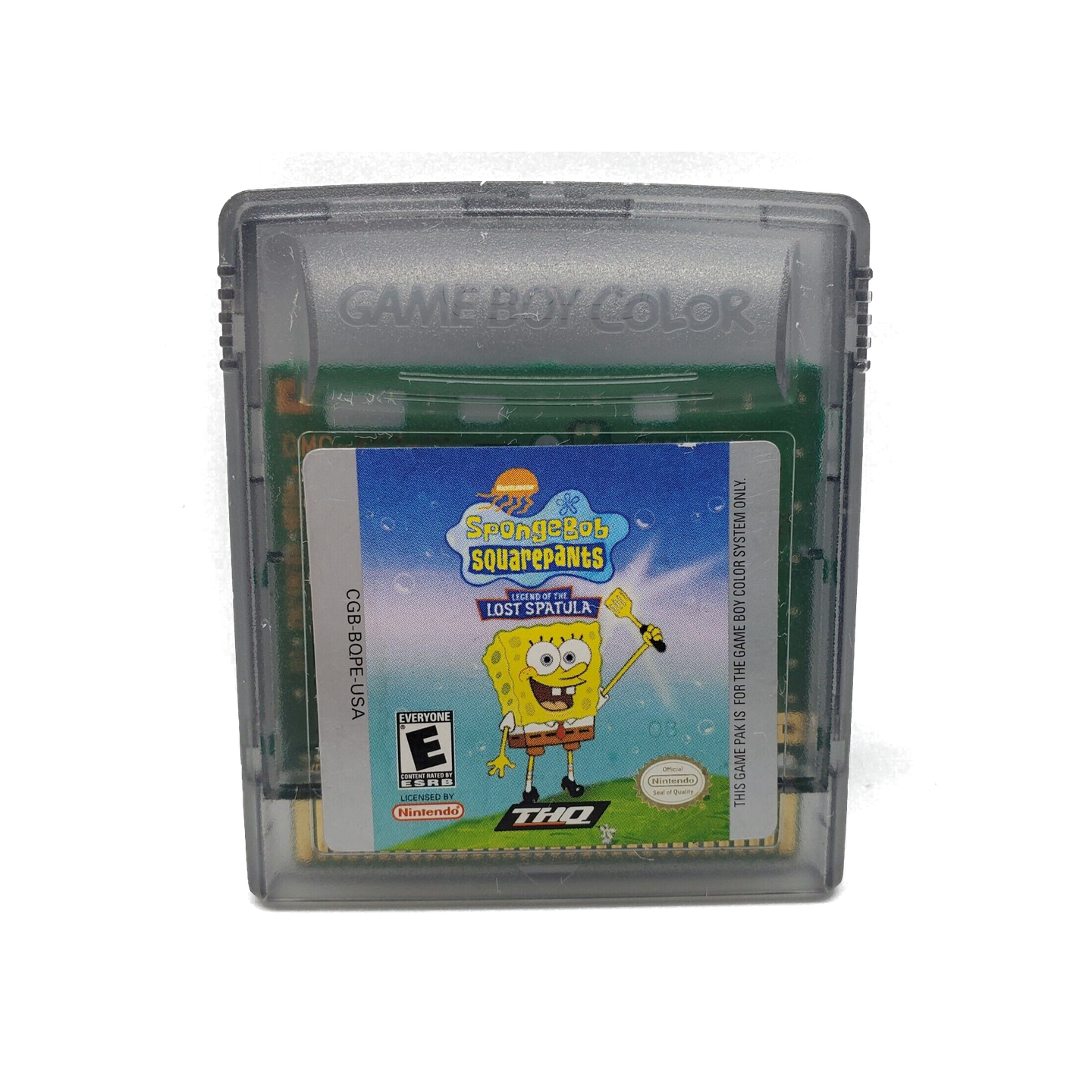 SpongeBob SquarePants Legend of the Lost Spatula GameBoy Color