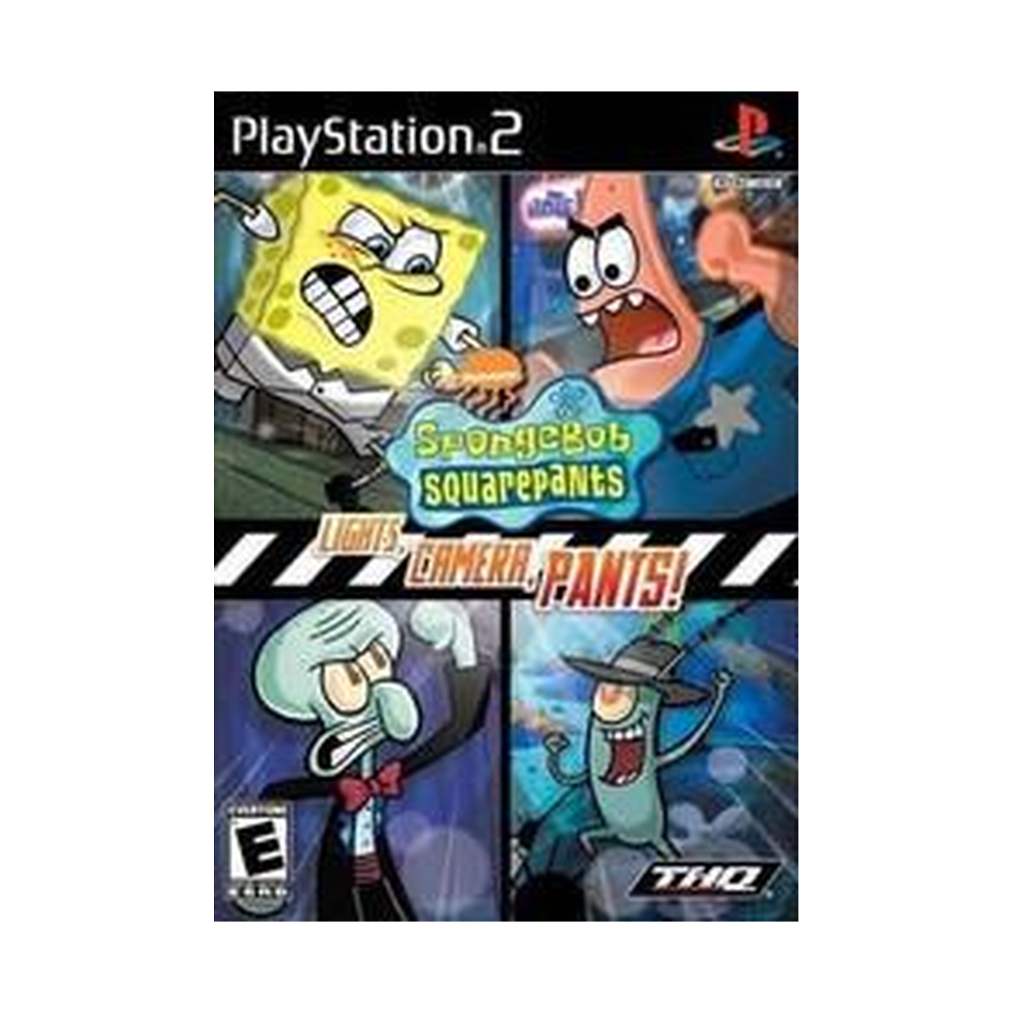 SpongeBob SquarePants Lights Camera Pants Playstation 2